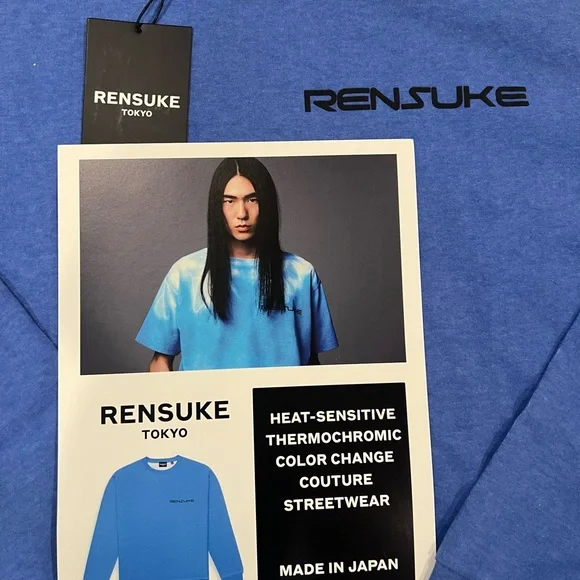 RENSUKE HEAT-SENSITIVE COLOR CHANGING LONG SLEEVE SHIRT IN COTTON